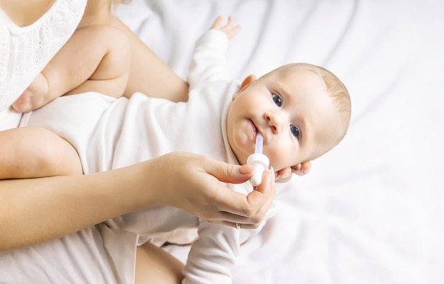 Katar u 4 miesięcznego dziecka kiedy do lekarza?